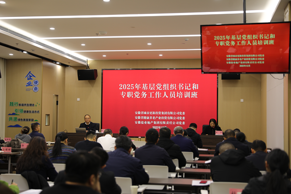 wepoker德州官网集团等三家公司举办2025年基层党组织书记和专职党务工作人员培训班